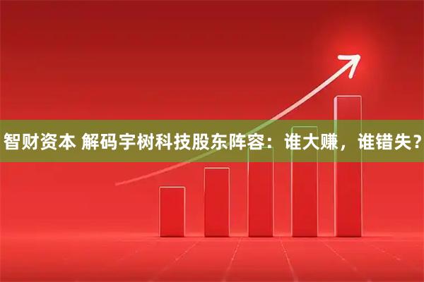 智财资本 解码宇树科技股东阵容：谁大赚，谁错失？