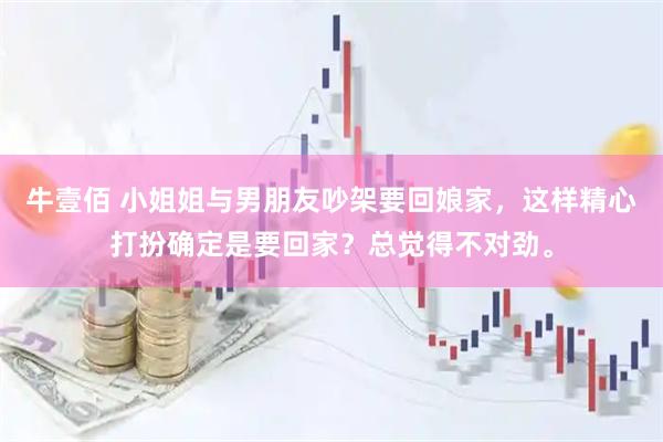 牛壹佰 小姐姐与男朋友吵架要回娘家，这样精心打扮确定是要回家？总觉得不对劲。